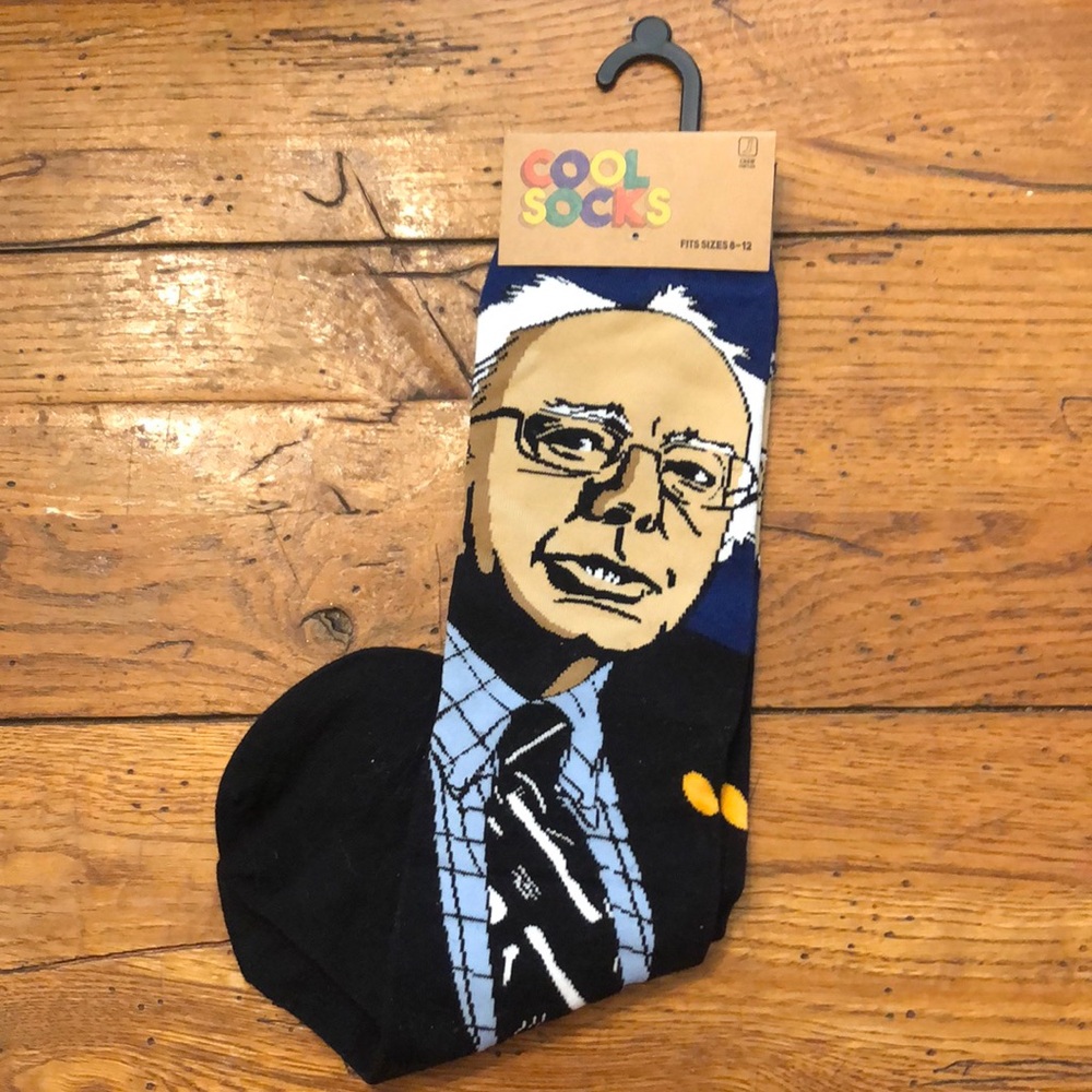 NEW - BERNIE "The BERN" SANDERS  COOL SOCKS